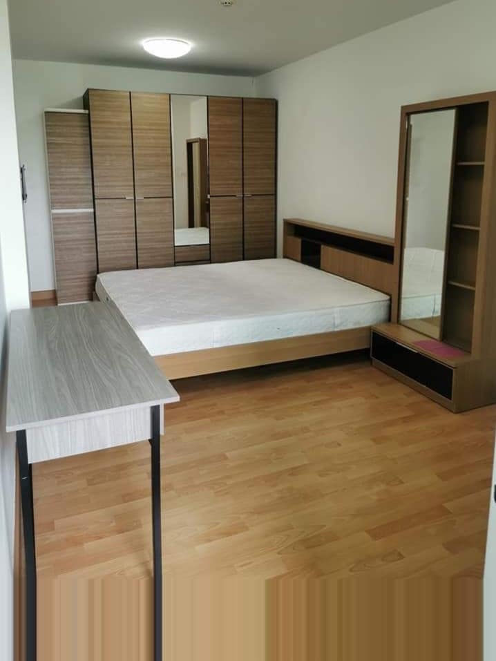 For RentCondoRatchadapisek, Huaikwang, Suttisan : For rent, Supalai City Resort Ratchada, big room, 5th floor