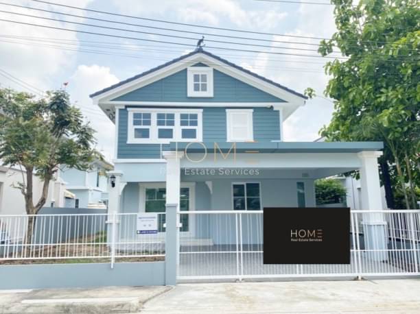 For SaleHousePhutthamonthon, Salaya : Single house Villaggio Pinklao - Salaya / 3 bedrooms (for sale), Villaggio Pinklao - Salaya / Detached House 3 Bedrooms (FOR SALE) MHEES336.