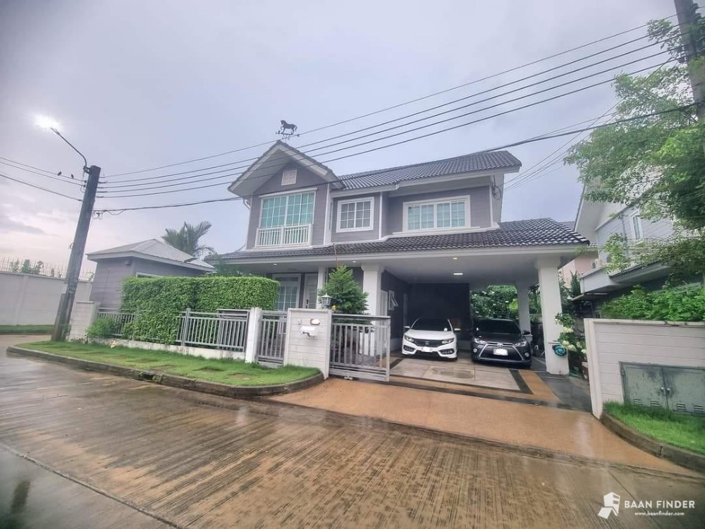 For SaleHouseNawamin, Ramindra : JJ224 Burasiri village for sale. Panya Ramintra Klong Song Road behind the corner