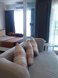For RentCondoThaphra, Talat Phlu, Wutthakat : for rent Tempo grand wuttakart 1 bed super deal❤️🎈