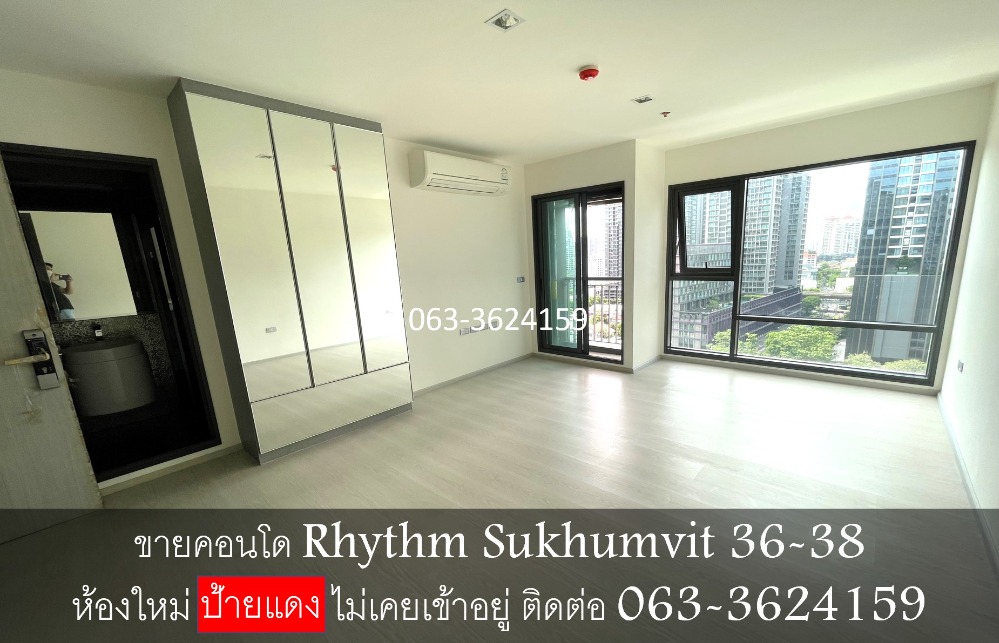 For SaleCondoSukhumvit, Asoke, Thonglor : Rhythm Sukhumvit 36-38 new room never been used