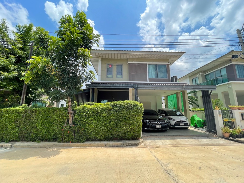 For SaleHouseLadkrabang, Suwannaphum Airport : The best price in the project!!! House for sale, 60 sq m., Perfect place sukhumvit 77 project with fully furnished.