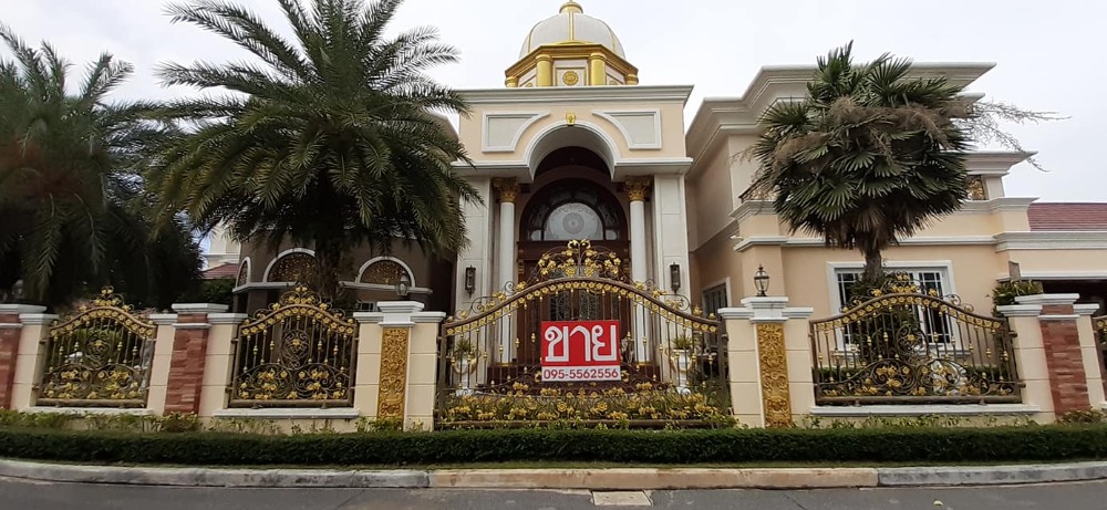 For SaleHouseRama 2, Bang Khun Thian : Selling a luxury mansion, The Grand Rama 2 # Luxury furniture, Island Paradise project