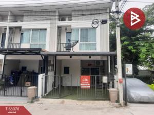 For SaleTownhouseBang kae, Phetkasem : 2 storey townhouse for sale, City Sense Village, Petchkasem 69, Bang Khae, Bangkok.