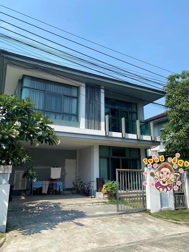 ขายบ้านพัฒนาการ ศรีนครินทร์ : JJ327   ขาย บ้านเดี่ยว หมู่บ้านเศรษฐสิริพระราม9 -ศรีนครินทร์ ใกล้โรงเรียนนานาชาติ