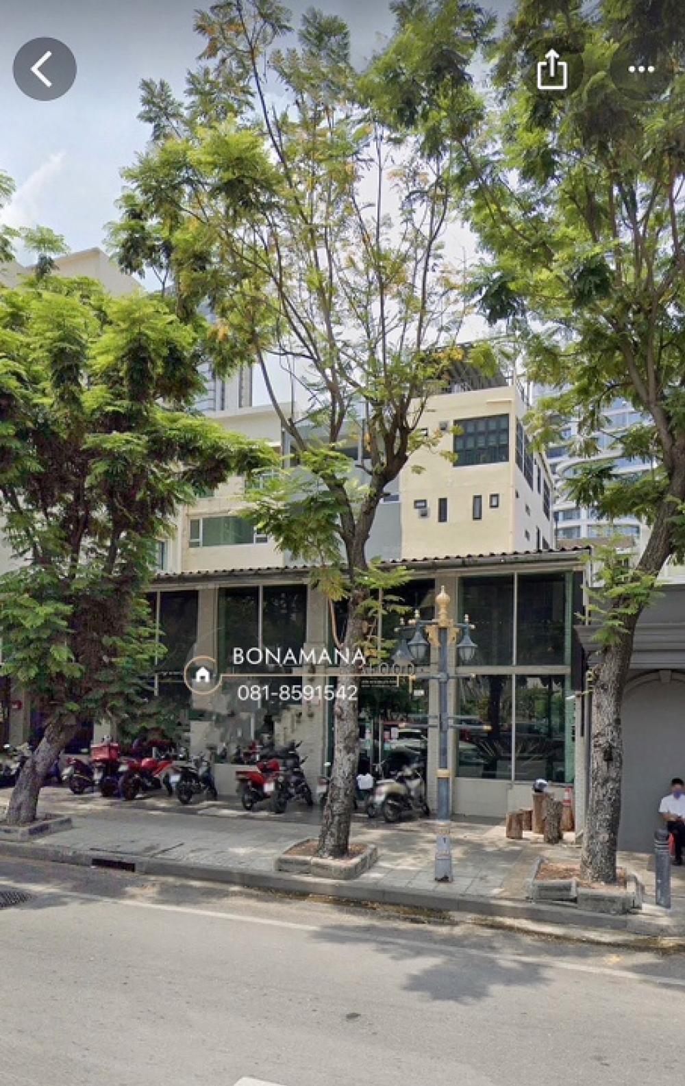 ขายร้านค้า ร้านอาหารสีลม ศาลาแดง บางรัก : ขายอาคารพร้อมที่ดินทำเลทอง ถนนนราธิวาส-สุรวงศ์ (BTS ช่องนนทรี 550m)
