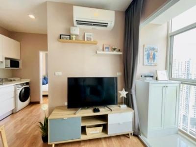 For RentCondoBangna, Bearing, Lasalle : Condo For Rent | Corner Room, Have Multipurpose Room “The Coast Bangkok Sukhumvit-Bangna” 36 Sq.m. Near BTS Bangna and Expressway