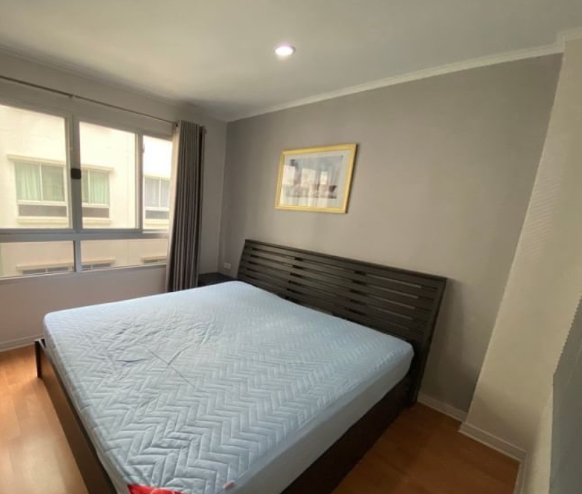 For RentCondoRatchadapisek, Huaikwang, Suttisan : #Condo for rent, Lumpini Ville Cultural Center - 1 bedroom, 1 bathroom, 1 kitchen - 5th floor, area 35 sq m - Fully furnished  Rent 11,000 baht/month