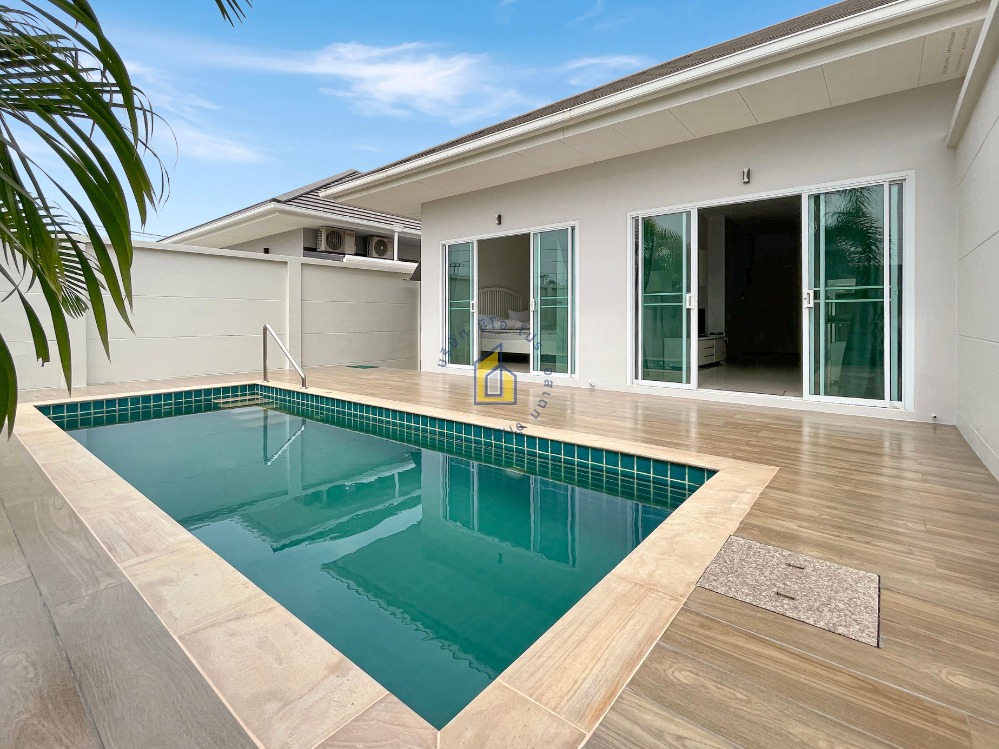 For SaleHouseKhon Kaen : 📌 Pool villa, 2 bed, 2 bath, resort-style house with private swimming pool in Khon Kaen city.