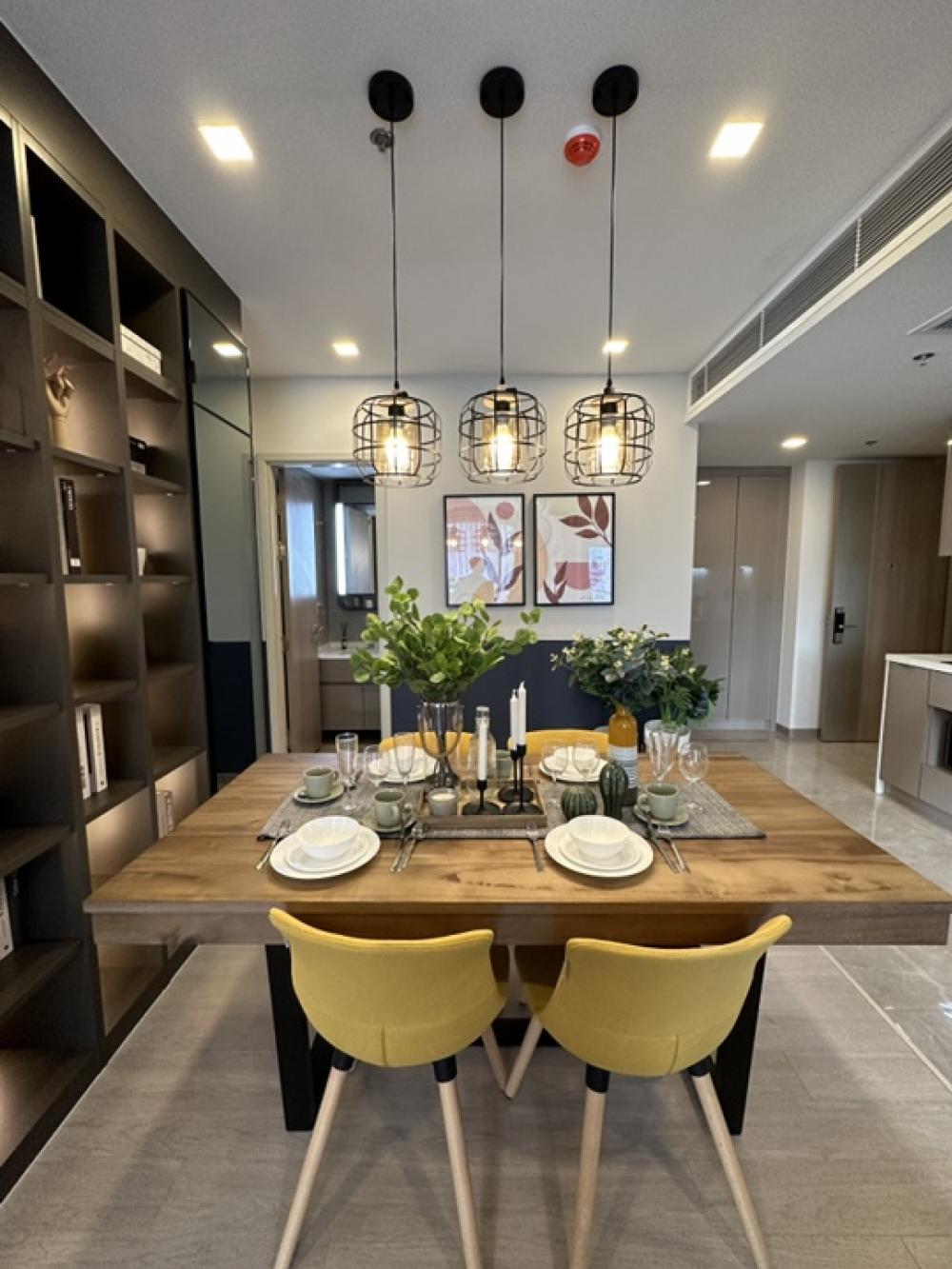For SaleCondoRama9, Petchburi, RCA : Sale 9.34 million, first-hand room from the project, 2 bedrooms, 2 bathrooms, 57 sq m. Interested call 0859455666 (First)