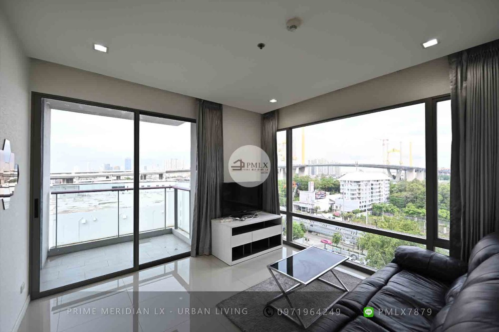 For RentCondoพระราม 3 สาธุประดิษฐ์ : Starview By Eastern Star - Beautifully Furnished 2 Bedrooms / Ready To Move In