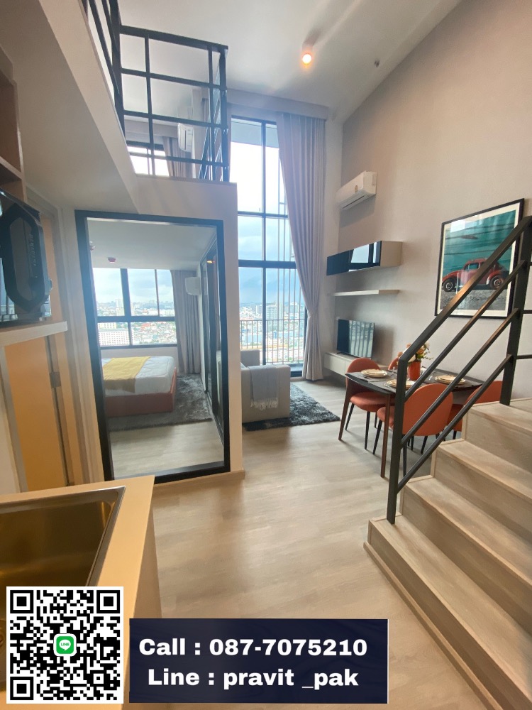 For SaleCondoPinklao, Charansanitwong : The last room, Ideo Charan 70, 1 Bed Hybrid, fully furnished with electrical appliances. Give everything as in the picture…!!!