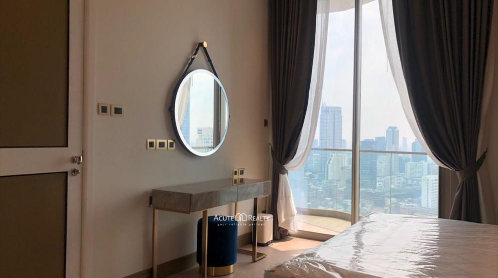 For RentCondoWongwianyai, Charoennakor : The Residences At Mandarin Oriental Bangkok for rent, Luxury condo. Facing ICONSIAM, river view.