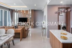 ขายคอนโดสาทร นราธิวาส : *Ready to move in renovated unit+Riverside* Menam Residence | 3 Bed | 160sqm | 061-625-2555