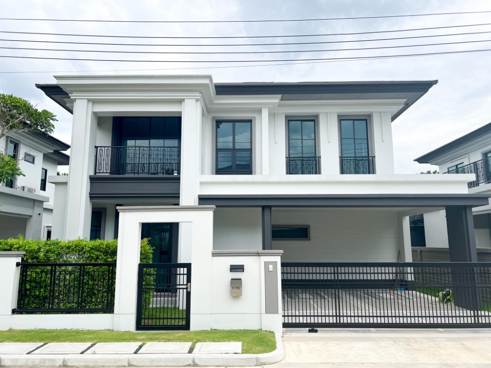 For SaleHouseNonthaburi, Bang Yai, Bangbuathong : Single House Setthasiri Rama 5 / 4 Bedrooms (FOR SALE), Setthasiri Rama 5 / Detached House 4 Bedrooms (FOR SALE) STONE637.