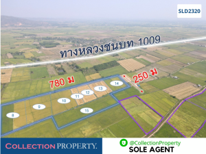For SaleLandChiang Rai : ☑️ Big plot of agricultural land with title deed in Chiangrai province, 99 rai