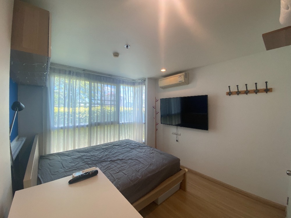 For RentCondoBang Sue, Wong Sawang, Tao Pun : [Rent] Room 31 sq m, north, not hot, washing machine, Smart TV 40