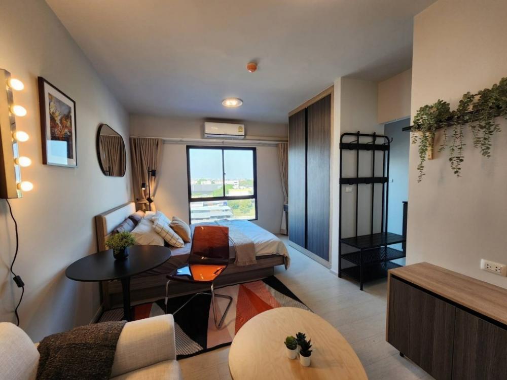 For SaleCondoSeri Thai, Ramkhamhaeng Nida : UNIO Serithai 💢 Beautiful room, fully decorated 💢 Just drag your bags and move in ‼️ Studio size 23.09 sq m, price 1.49 million baht, if interested, contact call/line 0838079364 (Patch)