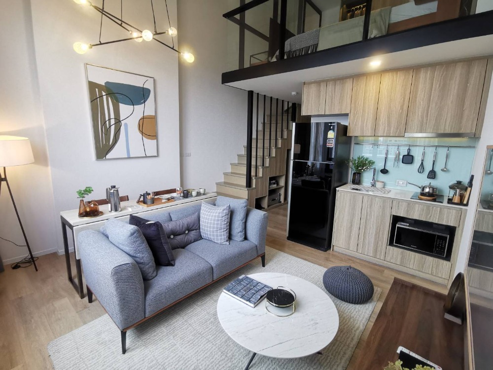 ขายคอนโดอ่อนนุช อุดมสุข : ( ห้องใหม่!!! ) Duo Space 38 ตร.ม. Siamese Sukhumvit 87 คอนโดติด ถ.สุขุมวิท ใกล้ BTS อ่อนนุช
