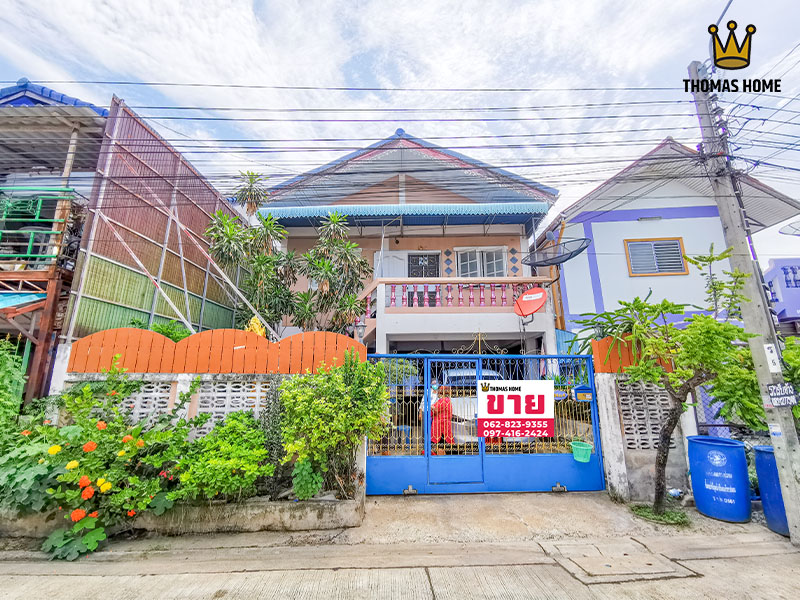 For SaleHouseRathburana, Suksawat : House for sale, 40 square meters, Soi Wat Yai, Phra Samut Chedi, price 2.8 million
