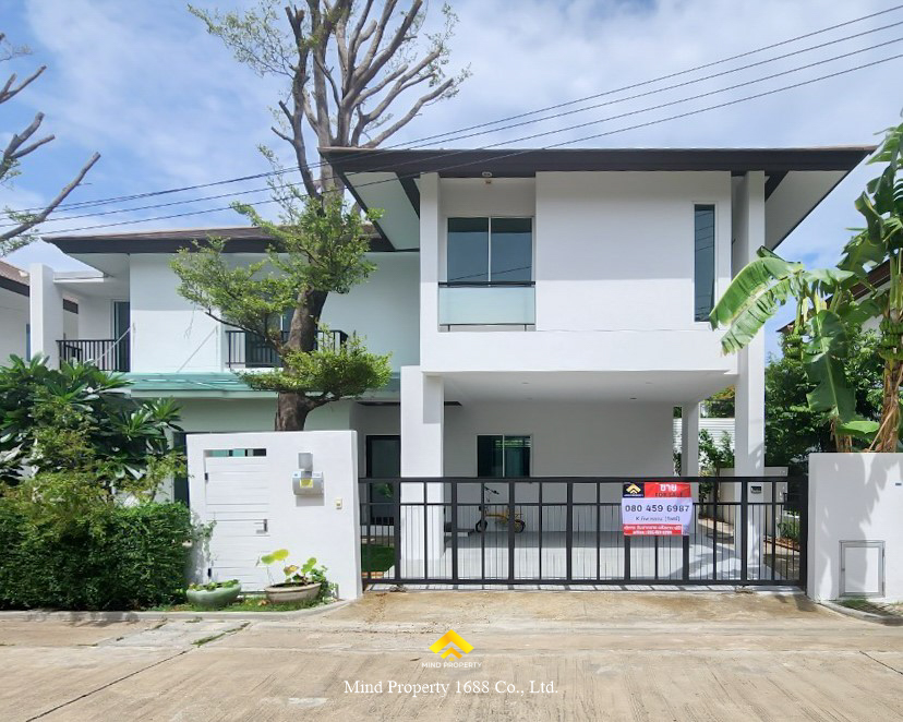 For SaleHouseEakachai, Bang Bon : 2nd hand detached house, newly renovated, Nirvana Village, Sathorn, good location, Silom zone, Rama 3, Kanlapaphruek, just 5 minutes from the BTS.