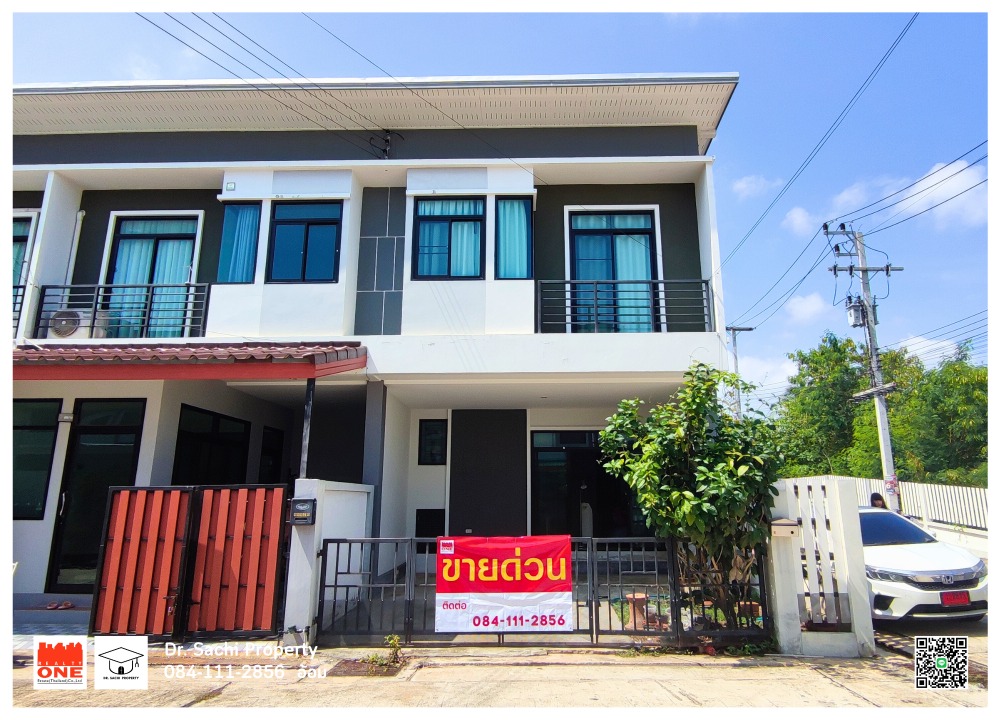 For SaleTownhouseKorat Nakhon Ratchasima : 2 storey townhome for sale, Hansa City University, Pak Chong, near Bandai Ma Railway Station, 750 meters, Pak Chong District, Nakhon Ratchasima Province