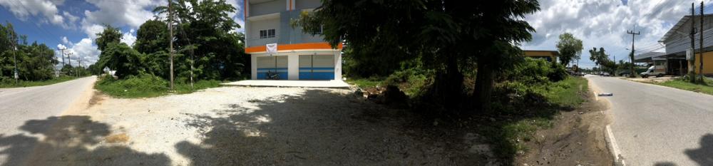 For SaleShophouseNarathiwat : Selling 1 twin commercial building, width 5 meters