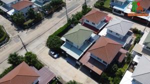 ขายบ้านพระราม 2 บางขุนเทียน : บ้านเดี่ยวหลังมุม 66.3 ตรว. วิลลาจจิโอ พระราม 2 (Villaggio Rama 2) เนื้อที่เยอะ ต่อเติมโรงรถ และ ระเบียงบ้าน หมู่บ้านคุณภาพในเครือ L&H