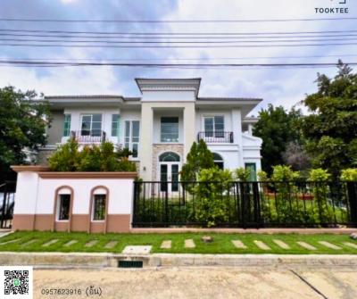 For SaleHouseRama 2, Bang Khun Thian : Announcement for sale, luxury detached house, European style, Casa Grand Taksin Village, Rama 2