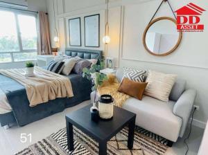 For SaleCondoLadkrabang, Suwannaphum Airport : Sale with tenant Iris Avenue Condo Onnut-Suvarnabhumi Ladkrabang Road Newly renovated with furniture