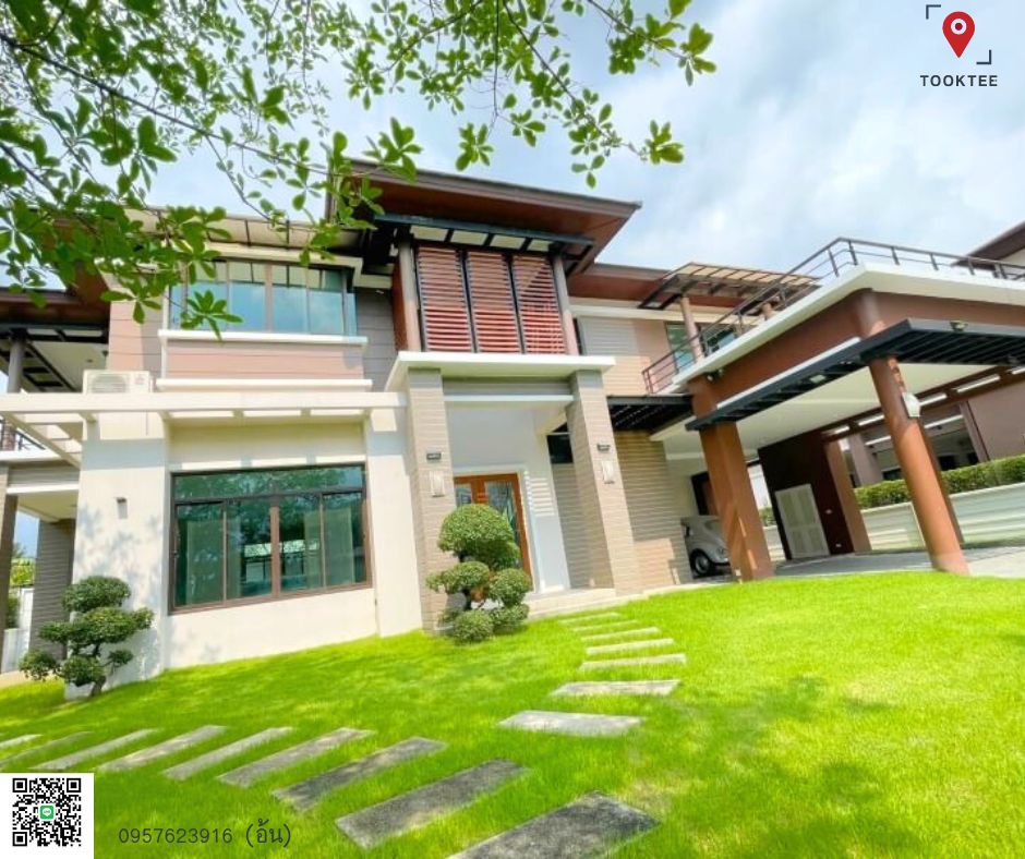 ขายบ้านเอกชัย บางบอน : ขาย บ้านเดี่ยว มั่นคง พาวิลเลี่ยน Munkong Pavilion 480 ตรม. 150 ตร.วา