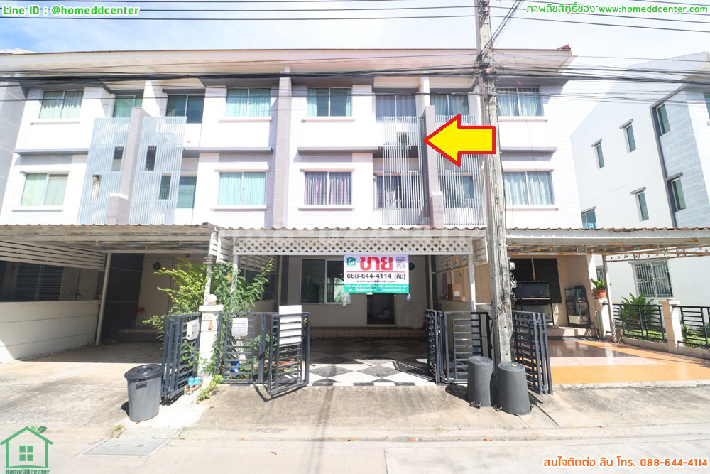 ขายทาวน์เฮ้าส์/ทาวน์โฮมสมุทรปราการ สำโรง : ขายทาวน์โฮม 3 ชั้น ทาวน์พลัส เทพารักษ์ ติดถนนเทพารักษ์ บางพลี สมุทรปราการ 27 วา ใกล้  หนามแดง รพ.บางพลี รพ.บางนา5