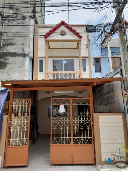 For SaleTownhouseBang kae, Phetkasem : PN669TS0604 2-storey townhouse for sale, Suksan Village 5, Soi Suksan 11, newly renovated, area 18 sq m.