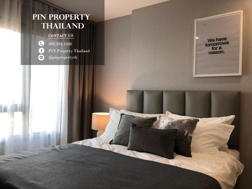 For RentCondoPattanakan, Srinakarin : ✦✦✦ R-00125 Condo for rent, Rich Park @ Triple station, beautiful room, high view, fully furnished, has a washing machine, call 092-392-1688 (Pui)