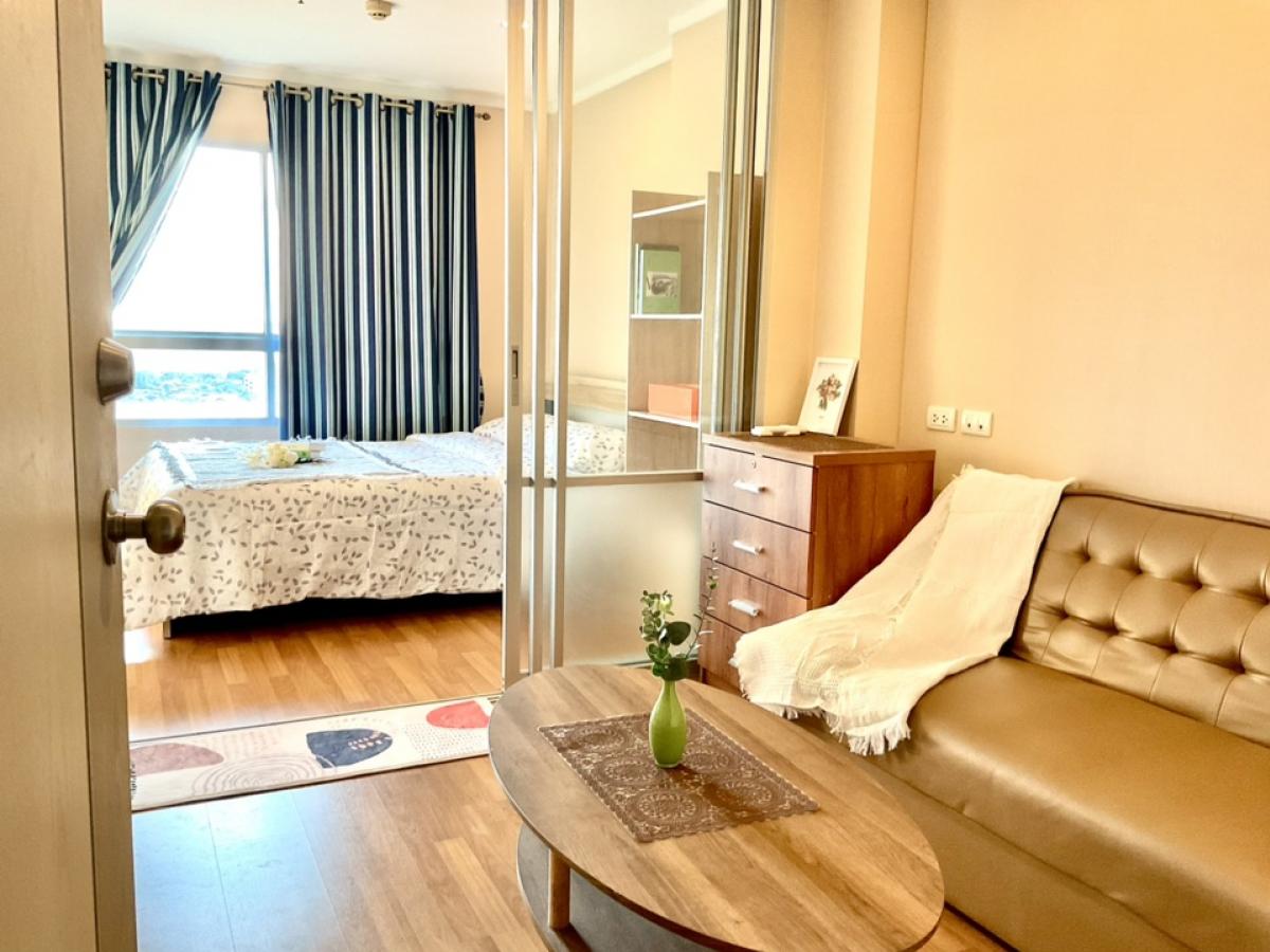 For SaleCondoPinklao, Charansanitwong : Lumpini Place Borom Ratchachonni - Pinklao for sale Lumpini Place Borom Ratchachonni - Pinklao, beautiful room with furniture and electrical appliances, 20th floor, cool breeze, city view.