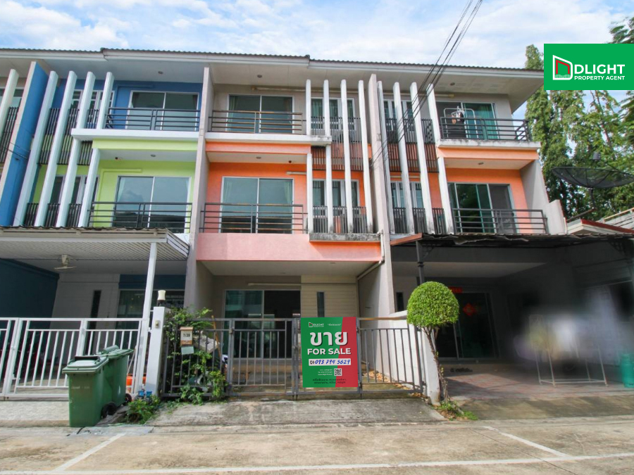 For SaleTownhouseRama 2, Bang Khun Thian : 3-storey townhome for sale in Vista Park Village Near Central Rama 2, 20.7 sq.w., 3 bedrooms, 3 bathrooms, 4.1 million