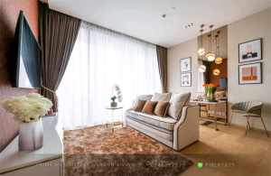 ขายคอนโดสีลม ศาลาแดง บางรัก : Saladaeng One - Beautifully furnished 1 Bedroom / Ready to Move In