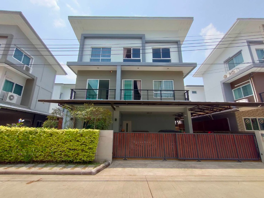 For SaleHouseRama5, Ratchapruek, Bangkruai : 3 storey house for sale