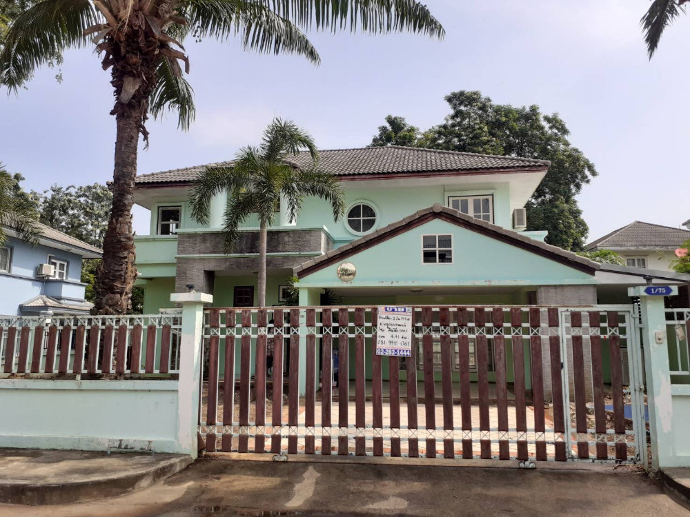 For SaleHouseKanchanaburi : 2-storey detached house for sale, Pruksakan Village 3-4