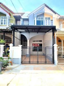 For SaleTownhouseNawamin, Ramindra : BT8 Townhouse for sale, Sena Villa 8 Village, Soi Phraya Suren 42 (Sena Villa 8 Soi Phraya Suren 42) # Townhouse Sena Villa 8 #Townhouse Phraya Suren #Townhouse Ramintra 109 #Sena Villa Village