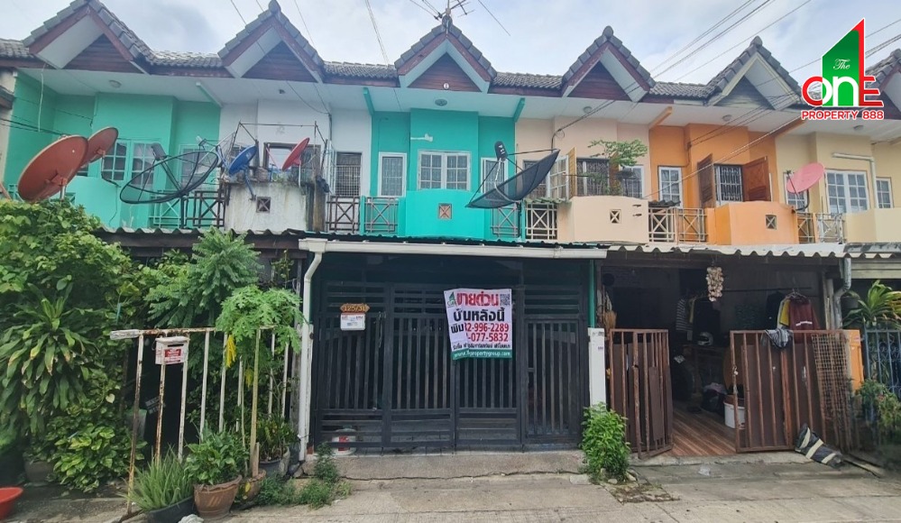 For SaleTownhouseRathburana, Suksawat : 2-storey townhouse, Sirichan Village, Soi Pracha Uthit 69 Intersection 11, Suksawat Road, Thung Khru Subdistrict, Rat Burana District, Bangkok