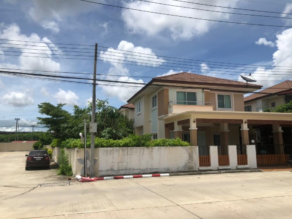 For SaleHouseChachoengsao : ✨ Single house for sale, corner plot, 81.4 sq m., Srithepthai Park Ville, Bangna-Trad km. 43, Srithepthai Park Ville ✨