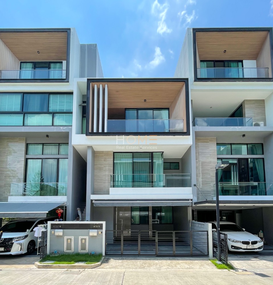 For SaleTownhousePattanakan, Srinakarin : Townhome Nirvana Define Rama 9 / 4 bedrooms (sale with tenant), Nirvana Define Rama 9 / Townhome 4 Bedrooms (SALE WITH TENANT) TP370