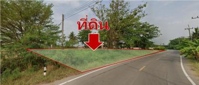 For SaleLandSamut Songkhram : Land for sale along the Mae Klong River, Samut Songkhram Province, 5 rai 49 square wa, near Mae Klong Marina Club.