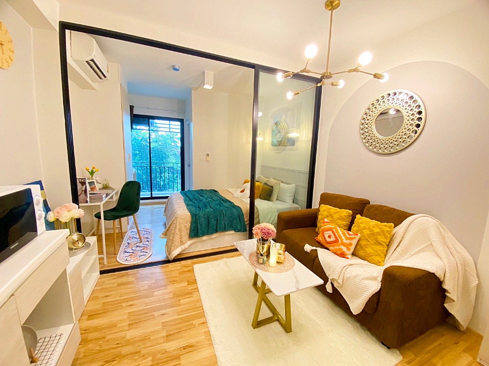 ขายคอนโดสมุทรปราการ สำโรง : ขาย !! คอนโด The Cabana สำโรง 1 ห้องนอน 1 ห้องน้ำ ขนาด 23 ตร.ม. ชั้น 3 อาคาร A รีโนเวทใหม่ แต่งสวย พร้อมอยู่ ใกล้รถไฟฟ้า BTS สำโรง