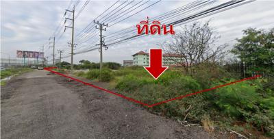 For SaleLandMahachai Samut Sakhon : Land for sale, next to the parallel road, Rama 2, Samut Sakhon, 3 rai 65.5 square wa, can be bought as a whole or divided