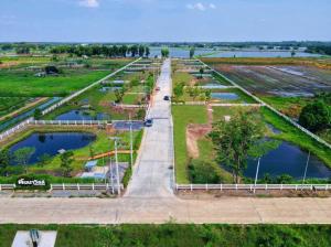 For SaleLandPathum Thani,Rangsit, Thammasat : Kanna Ville land for sale, best value!!! in Khlong 13 zone