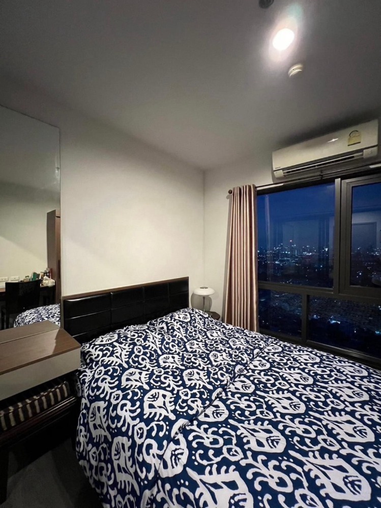 For RentCondoBang Sue, Wong Sawang, Tao Pun : The Stage Tao Poon Interchange, 33th floor, beautiful view, 1 bedrooms, 1 bathrooms, closed kitchen, area 26 sq m. 12,000 baht/month