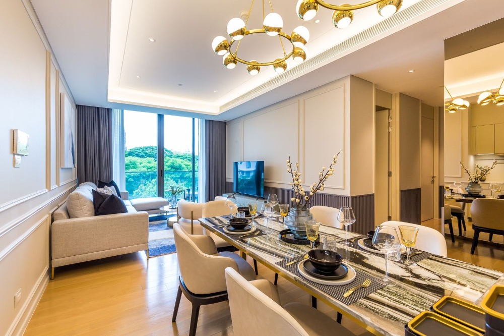 ให้เช่าคอนโดวิทยุ ชิดลม หลังสวน : ✅ Rent - BAAN Sindhorn , Super Luxury 2 ห้องนอน ห้องใหม่ตกแต่งสวยครบ พร้อมเข้าอยู่