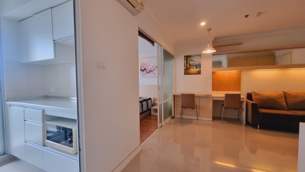 For SaleCondoRama9, Petchburi, RCA : 🏘Good news ... There is a room for sale, a beautiful room: Lumpini Place Rama 9, Building A, area 37 sq m, 1 bedroom, only 2.8 MB (half transfer fee).